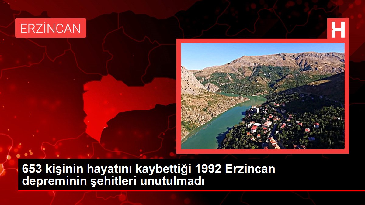 653 kişinin hayatını kaybettiği 1992 Erzincan sarsıntısının şehitleri unutulmadı