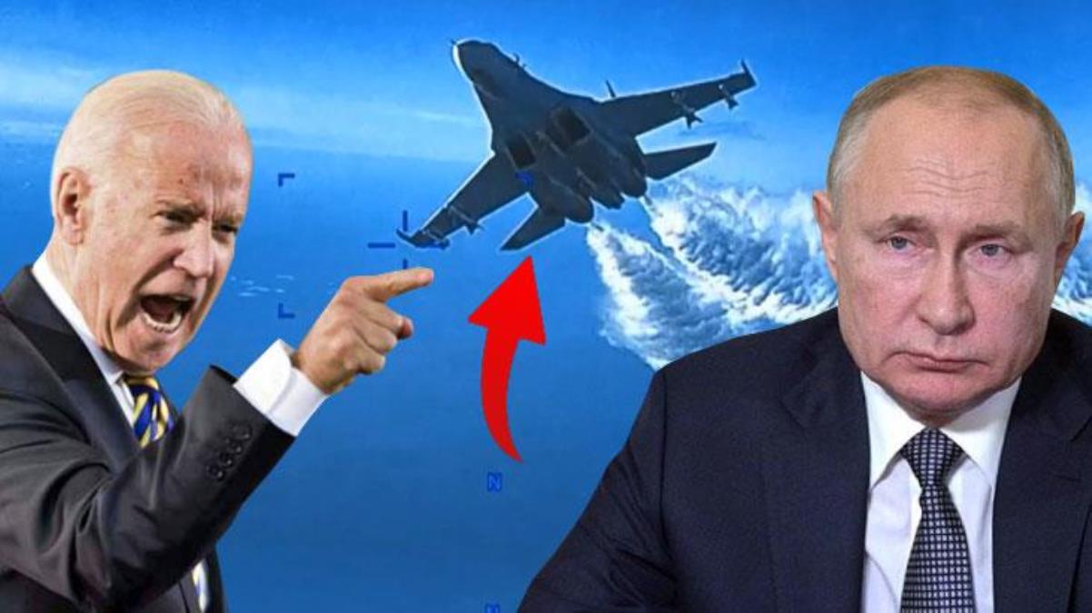 ABD, Rus uçağının İHA'yı düşürdüğü anların imgesini yayınladı