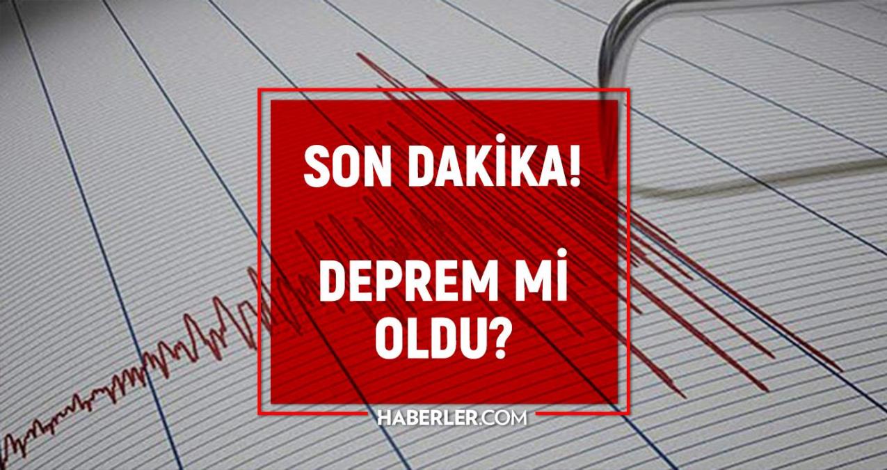 Adana sarsıntı mi oldu? Az evvel sarsıntı mi oldu? Son dakika Adana depremleri! 10 Mart AFAD ve Kandilli sarsıntı listesi!