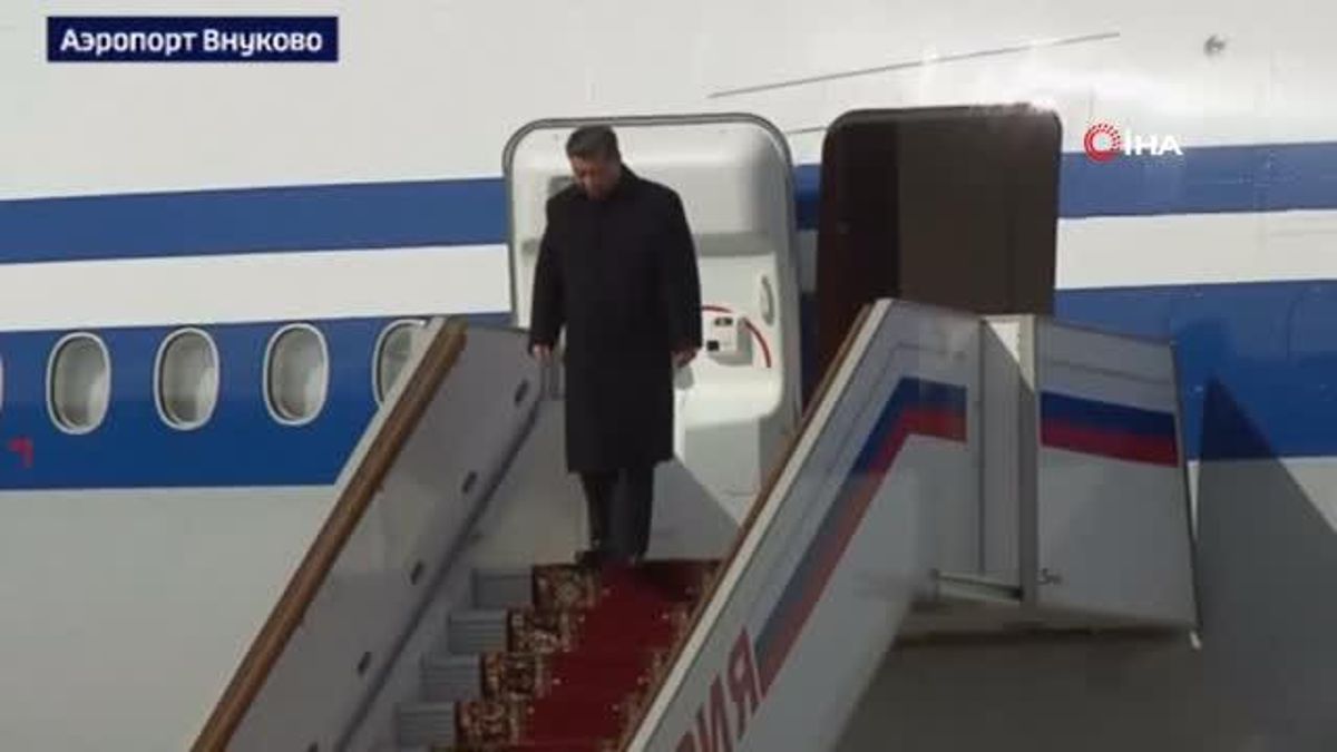 Çin Devlet Lideri Xi Jinping, Moskova'da