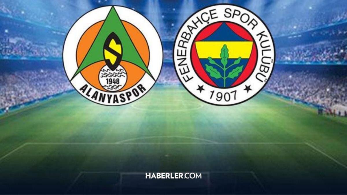 Fenerbahçe- Alanyaspor maçı kaç kaç bitti? Fenerbahçe- Alanyaspor maç özeti!