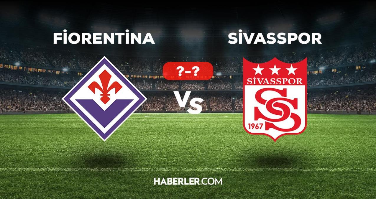 Fiorentina Sivasspor maçı kaç kaç, bitti mi? MAÇ SKORU! Fiorentina Sivasspor maçı kaç kaç, canlı maç skoru!
