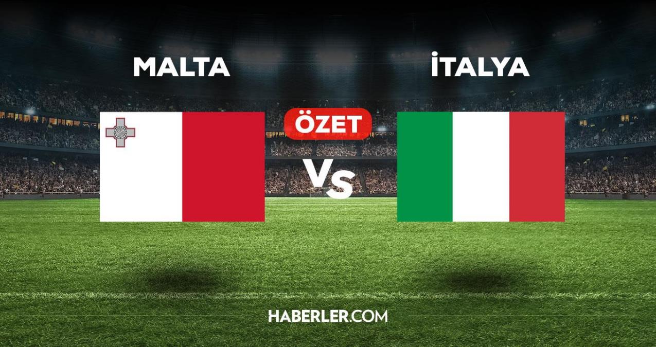 Malta İtalya maç özeti! (VİDEO) Malta İtalya maçı özeti izle! Malta İtalya maçı kaç kaç bitti?