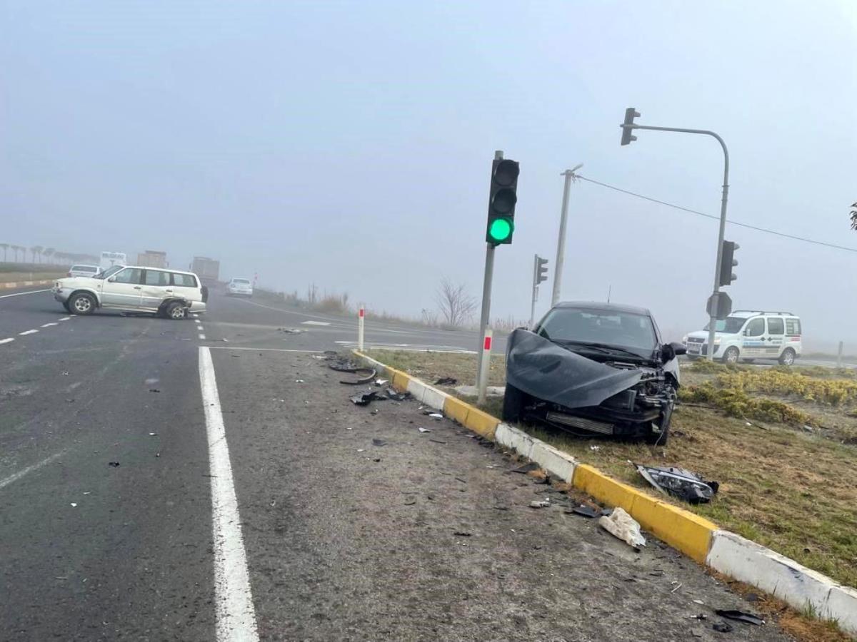 Muratlı Etraf Yolu'nda trafik kazası: 2 yaralı