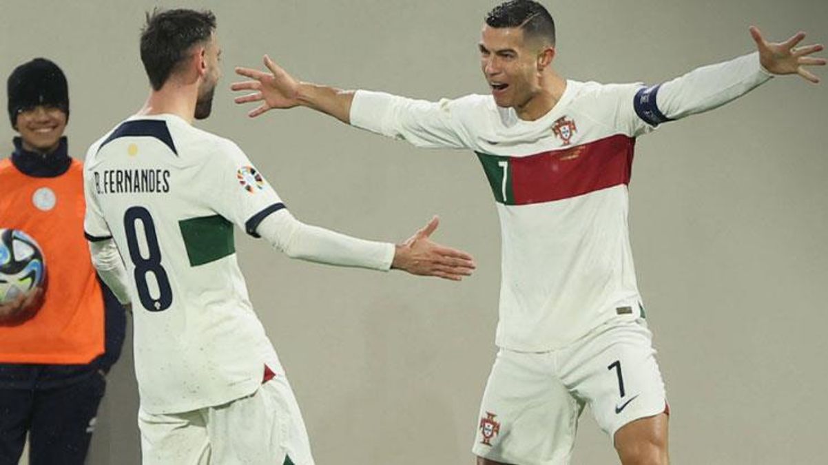 Ronaldo coştu, grup farka koştu! Portekiz, Lüksemburg'u 6-0 mağlup etti