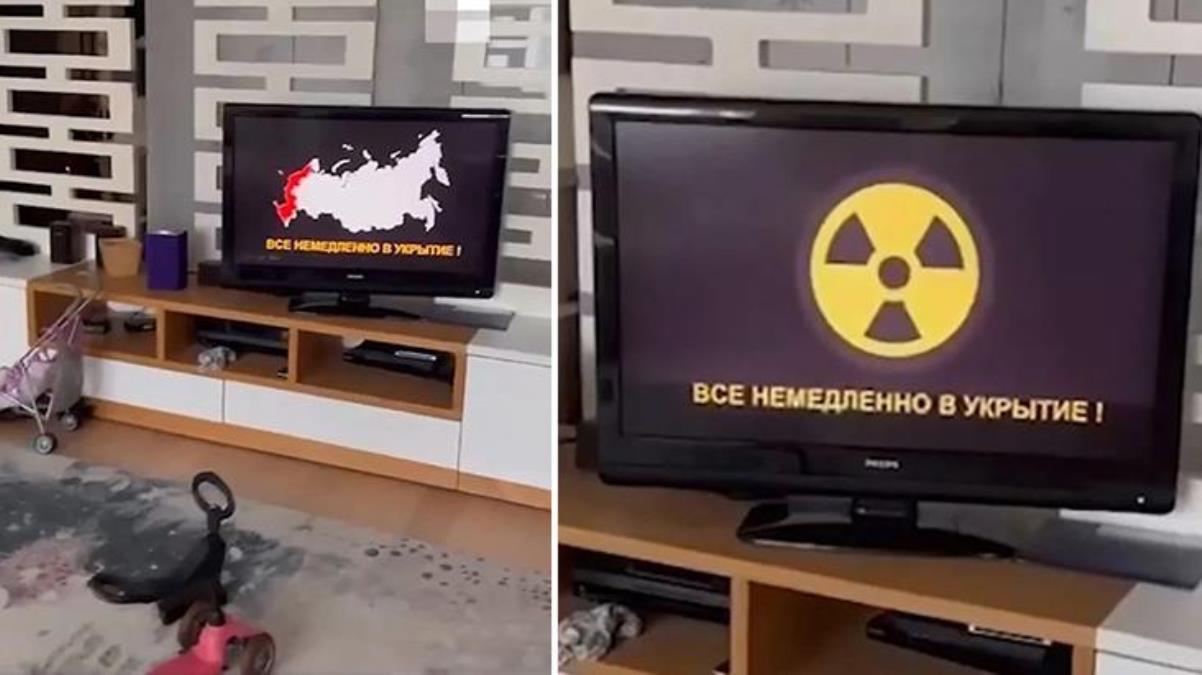 Rusya'da siber terör! TV ve radyo yayınları hacklenerek geçersiz 'nükleer saldırı' uyarısı yapıldı