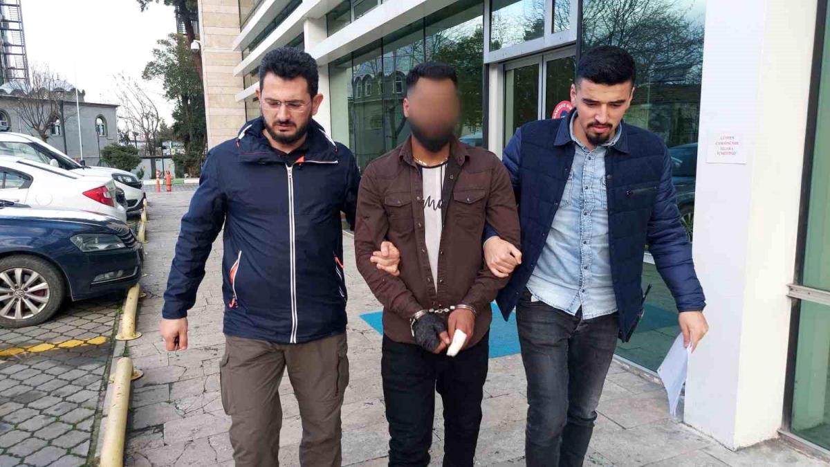 Samsun'da 2 kişiyi bıçak ve taşla hastanelik eden şahıs tutuklandı