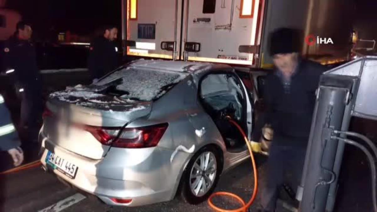 Samsun'da buzdan kayan 13 aracın karıştığı kazada 17 kişi yaralandı