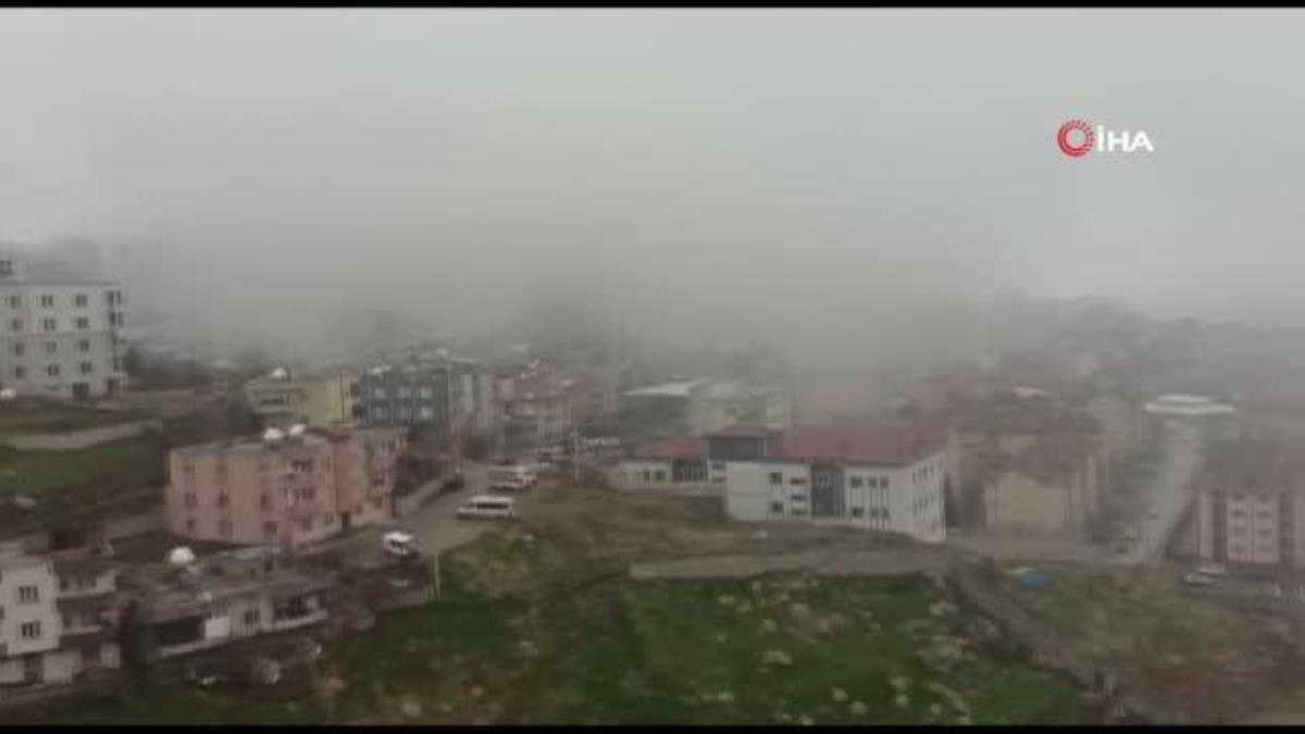 Şırnak'ta ağır sis: Görüş uzaklığı 5 metreye kadar düştü