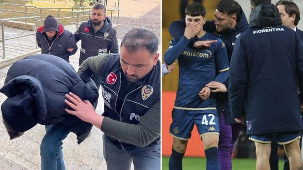 Son Dakika: Sivasspor-Fiorentina maçında futbolcu Bianco'ya yumruk atan taraftar dahil 2 kişi tutuklandı