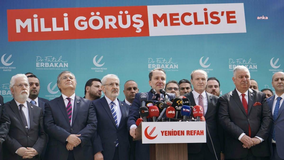 Tekrar Refah Partisi Genel Lideri Erbakan, Cumhurbaşkanı Erdoğan'ın ziyaretinin akabinde açıklama yaptı Açıklaması