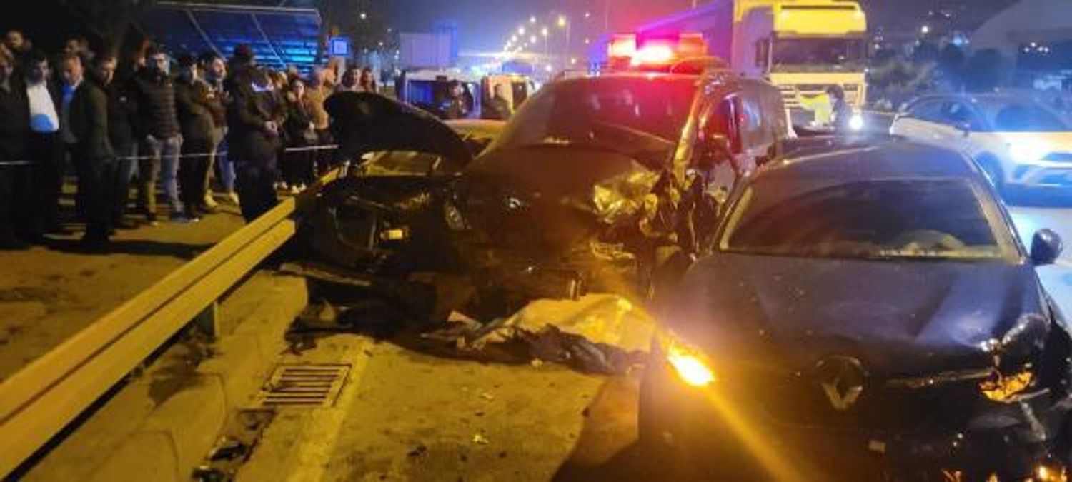 Trabzon'da zincirleme kaza: 1 meyyit, 4 yaralı