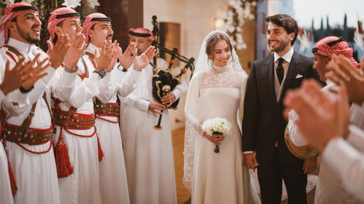 Ürdün Hükümdarı 2. Abdullah'ın kızı Prenses İman evlendi