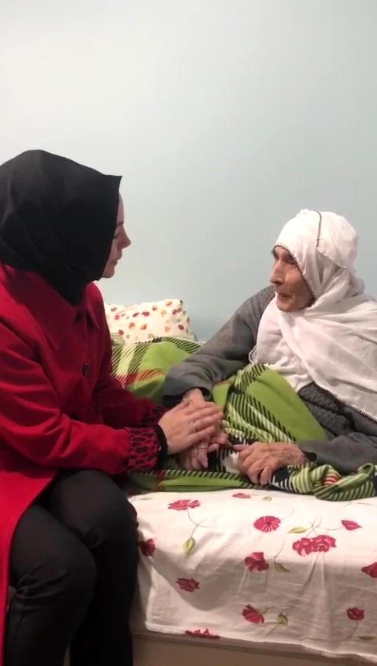 100 yaşındaki Elif teyzeden Cumhurbaşkanı Recep Tayyip Erdoğan'a hayır duası