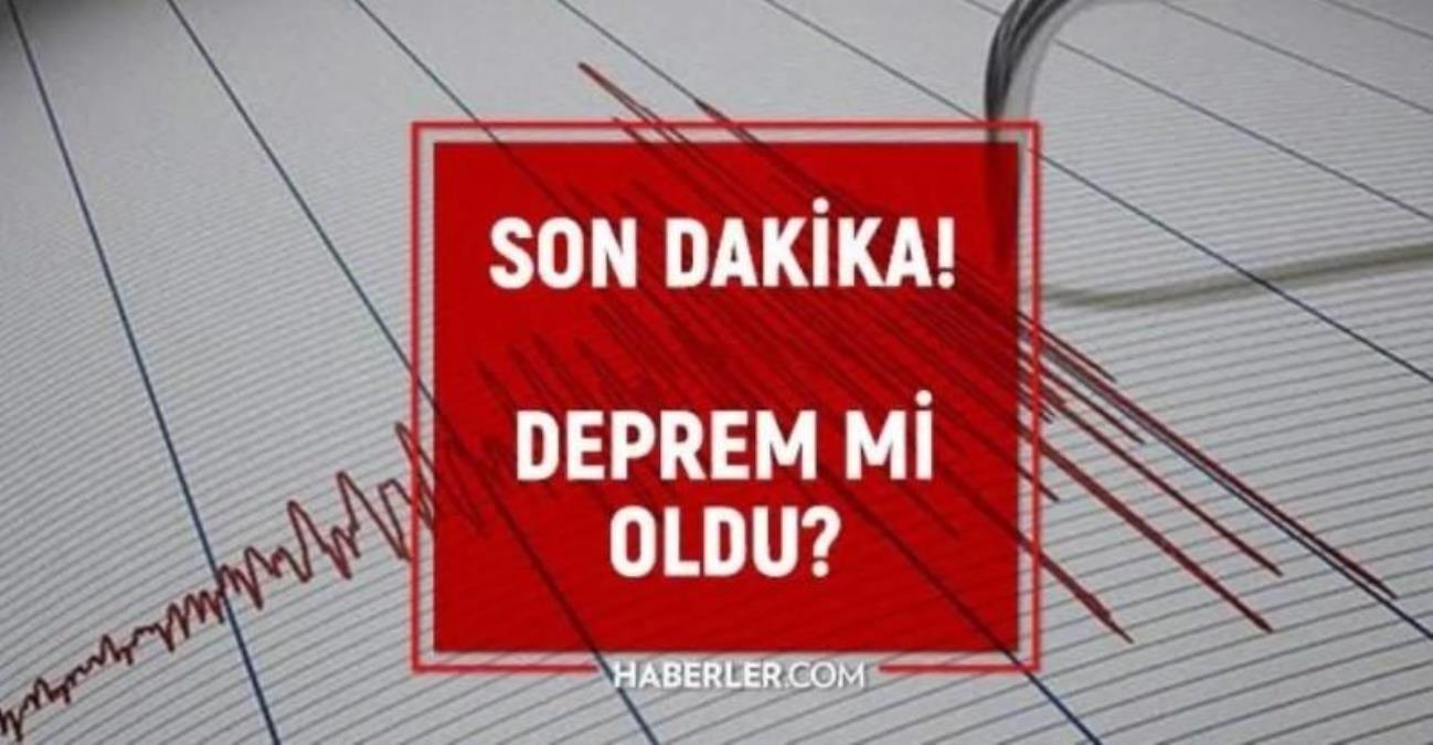 Adana sarsıntı mi oldu? Az evvel sarsıntı mi oldu? Son dakika Adana depremleri! 14 Nisan AFAD ve Kandilli sarsıntı listesi!