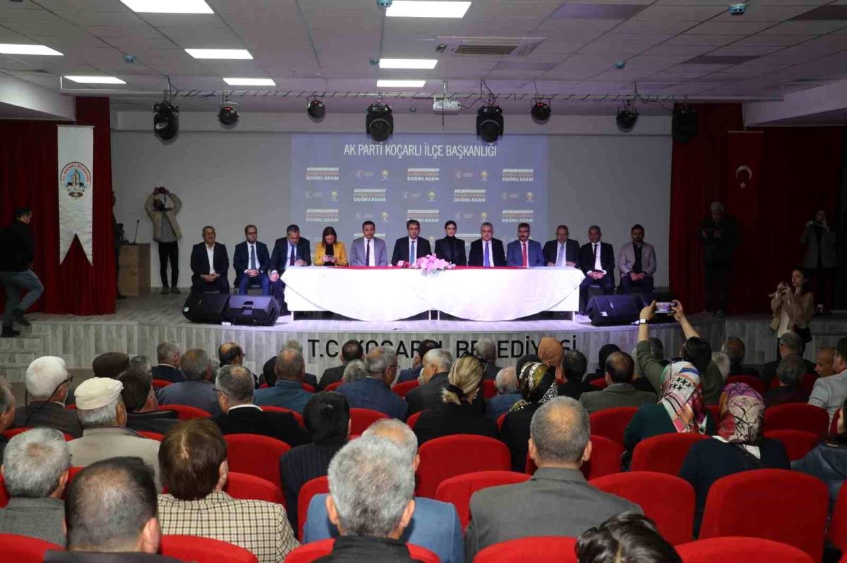 AK Parti'nin Aydın milletvekili adayları Koçarlı'da seçmenlerle buluştu