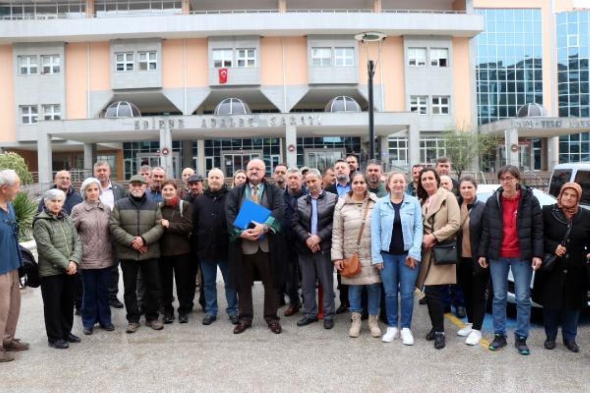Edirne'de kalker ocağı kapasite artışı isteği mahkemeye taşındı