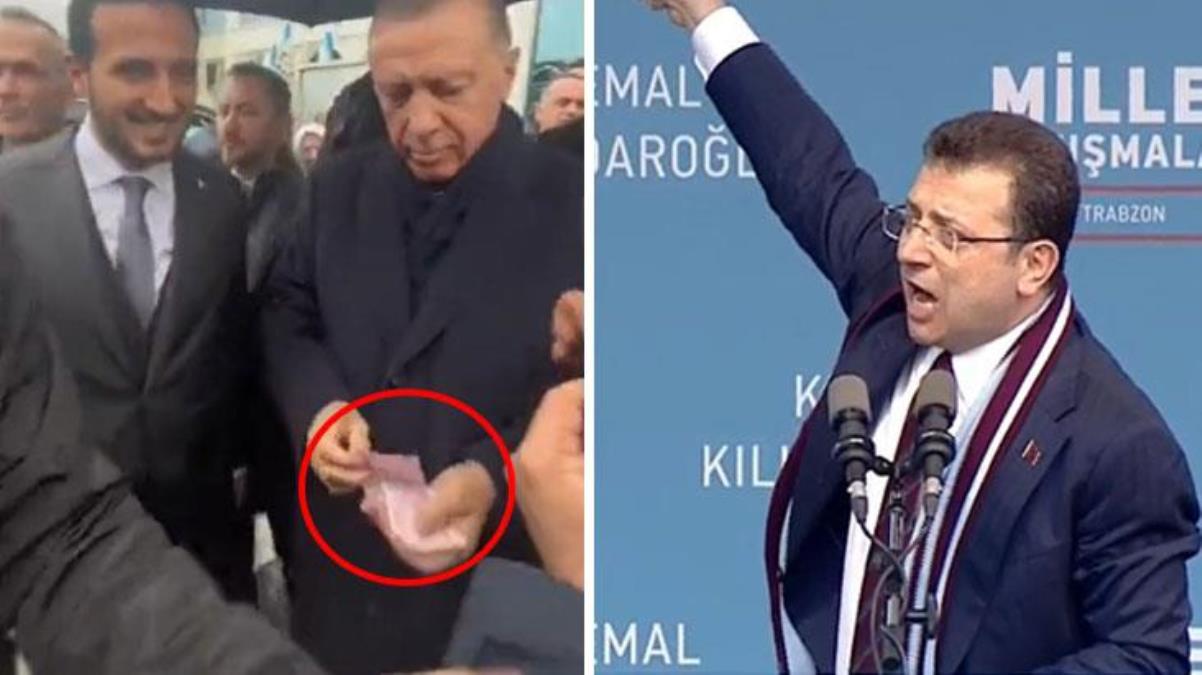 İmamoğlu, Erdoğan'ın harçlık dağıttığı imgelere kızdı: Bu biçimde para dağıtandan harçlık alınmaz