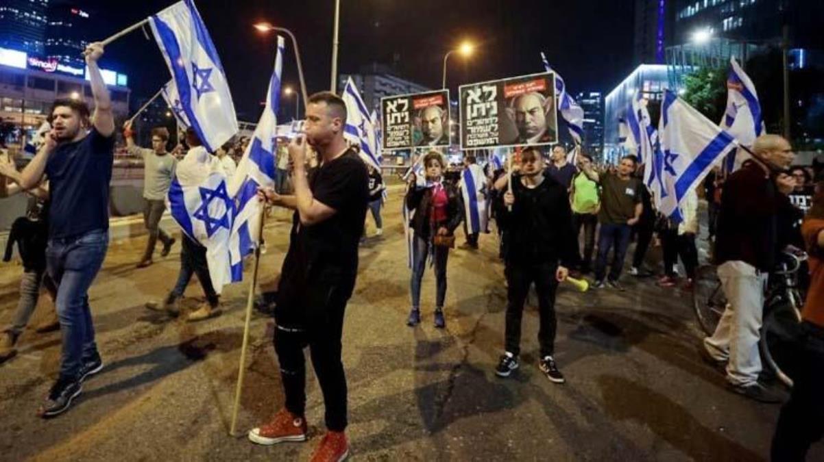 İsrail'de sular durulmuyor! Netanyahu'nun son açıklaması, halkı yine sokaklara döktü