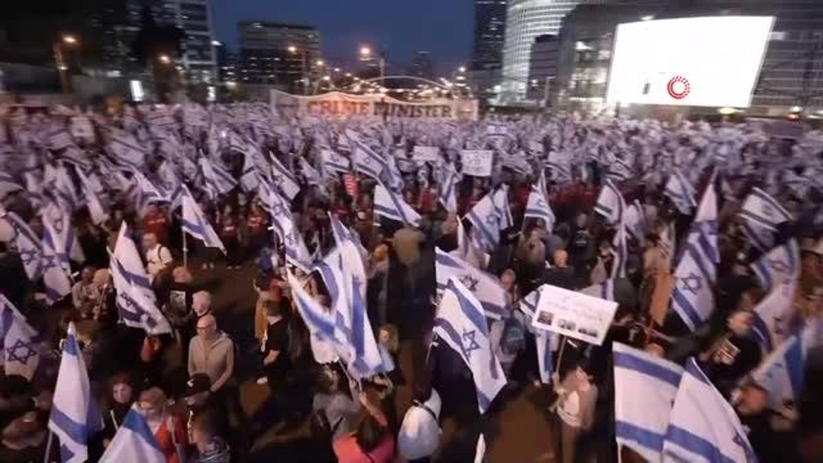 İsrail'de yargı ıslahatı protestoları sürüyor