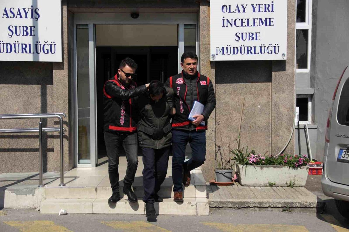 İzmir'de işlenen bayan cinayetinin zanlısı adliyede