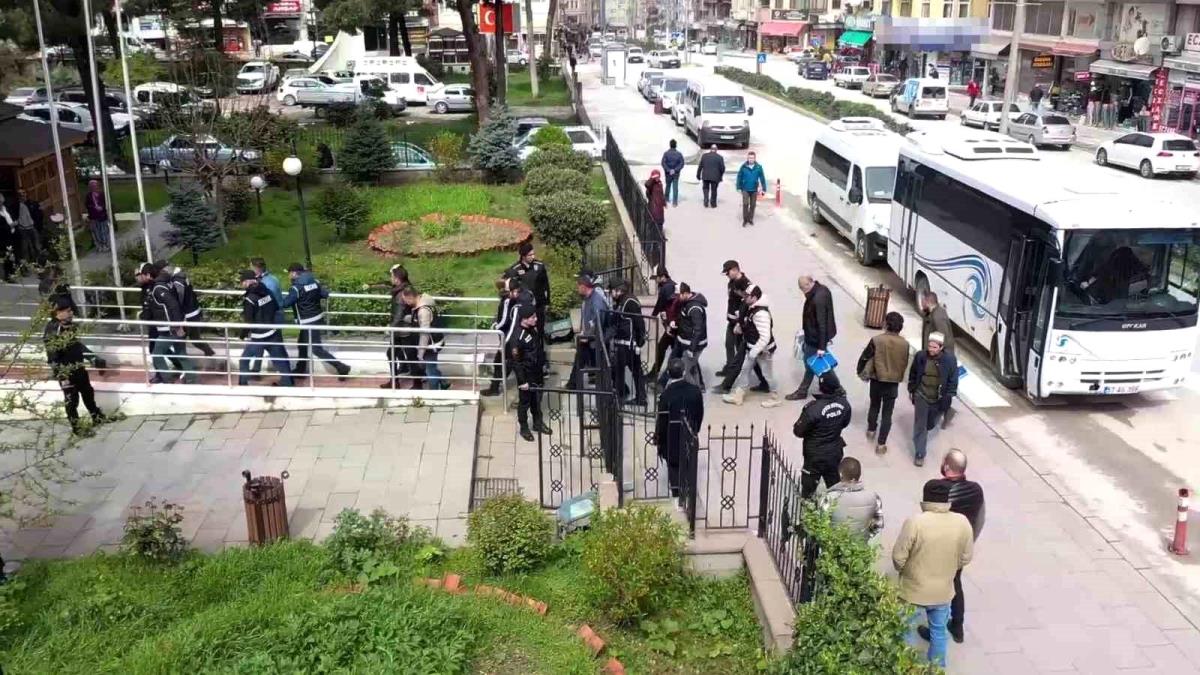 Sinop'ta dev akaryakıt yolsuzluğunda 7 tutuklama
