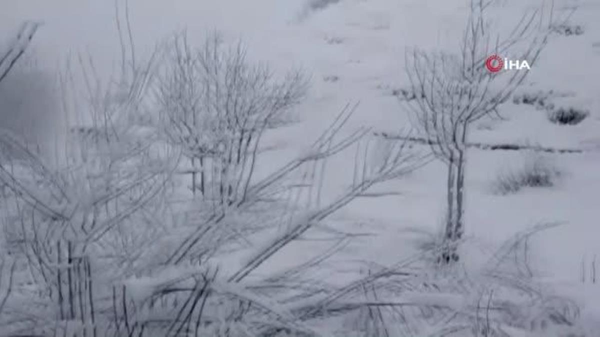 Tunceli'ye 20 santimlik kar sürprizi