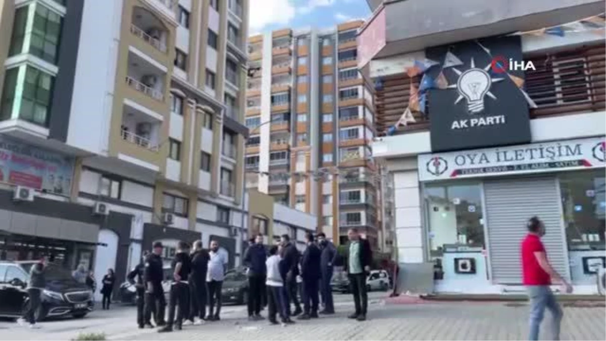 AK Parti Çukurova İlçe Başkanlığı'na silahlı hücum savı