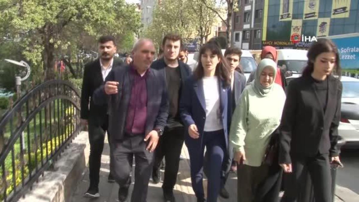 AK Parti İstanbul Milletvekili adayı Ecrin Nazlı İnan: "Herkesten hoş yansılar alıyoruz"