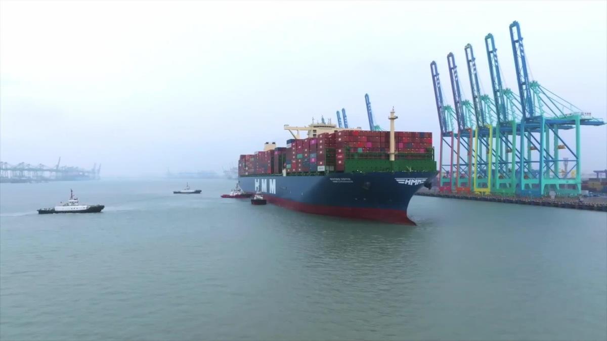 Çin'deki Tianjin Limanı'ndan Avrupa'ya Yeni Konteyner Nakliye Sınırı Açıldı