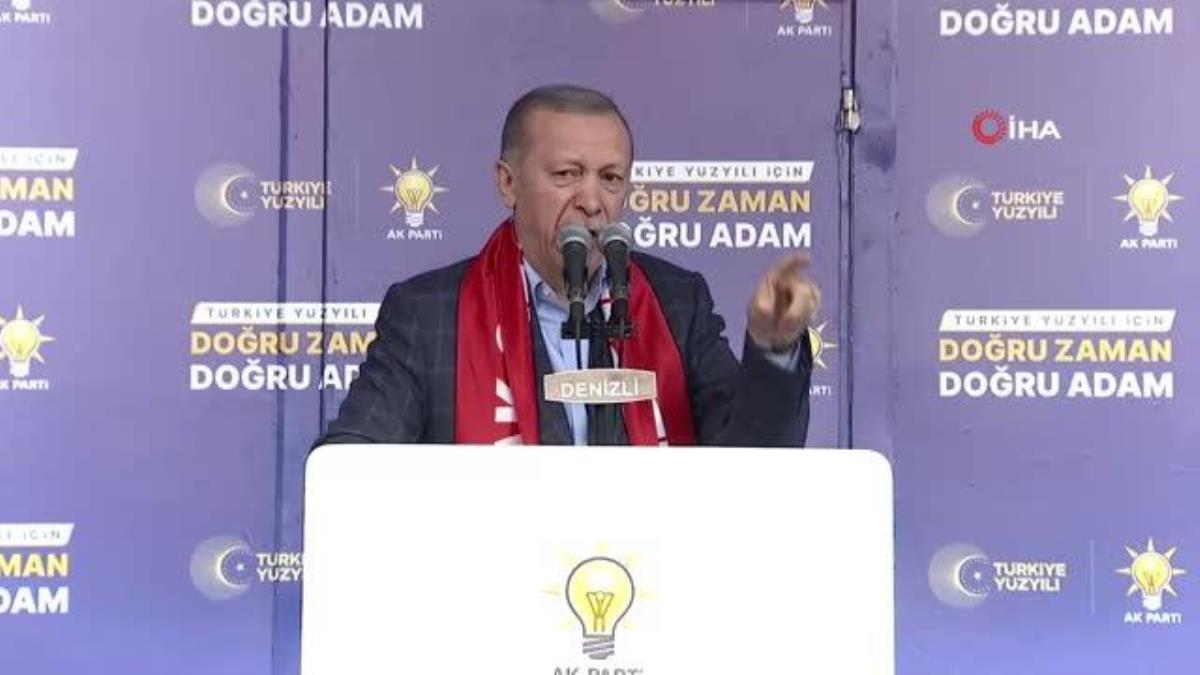 Cumhurbaşkanı Erdoğan: "20 yılda Denizli'ye 70 milyarlık yatırım yaptık