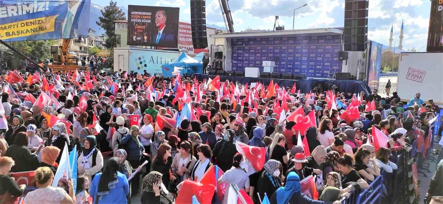 Cumhurbaşkanı Erdoğan, Denizli'ye geldi