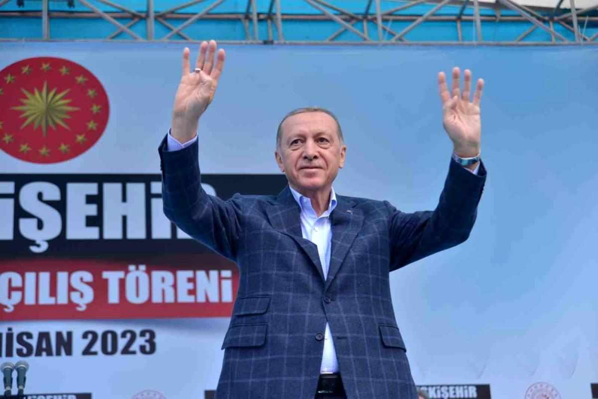 Cumhurbaşkanı Erdoğan Eskişehir'de 2 yeni müjde verdi