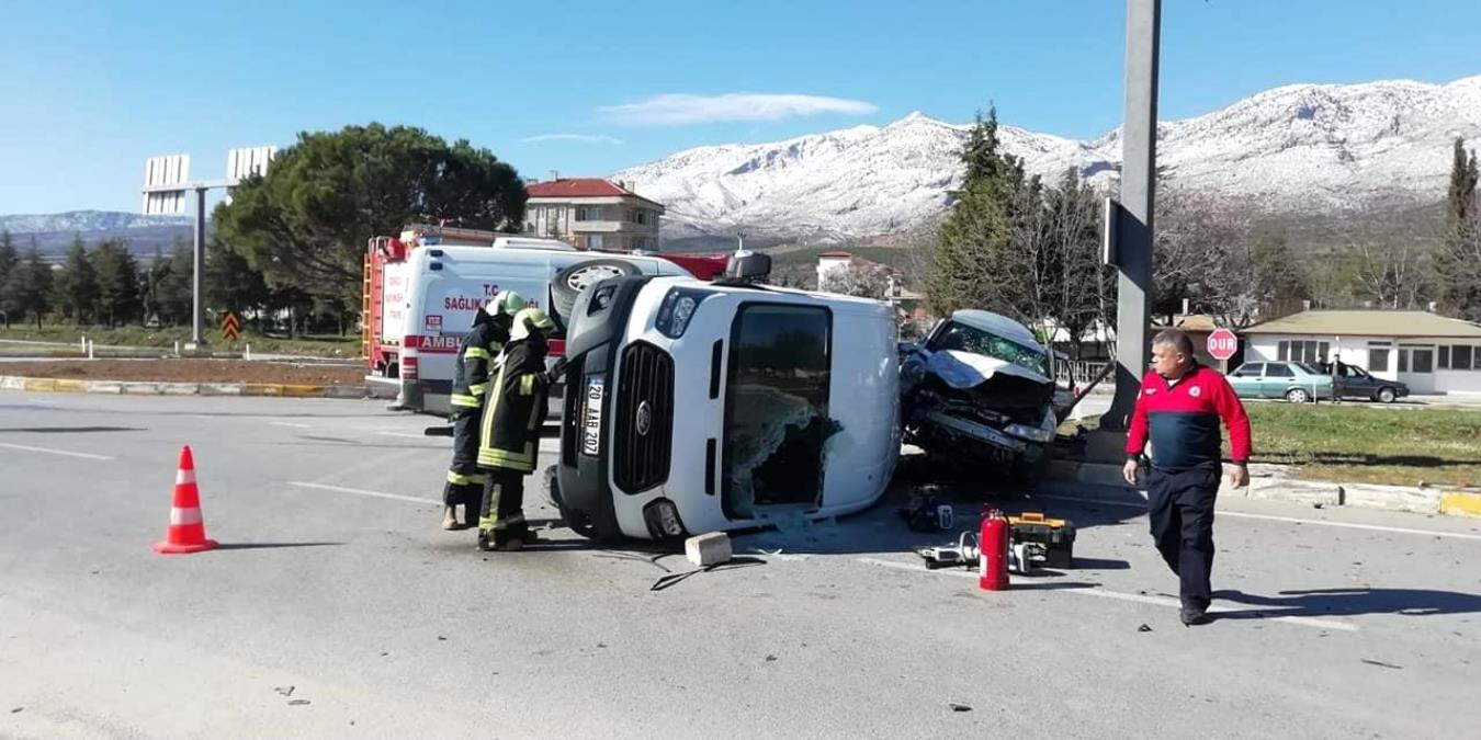 Denizli'de son 1 haftada 139 trafik kazası meydana geldi