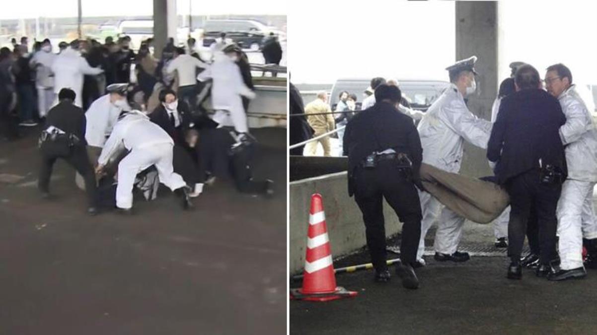 Japonya Başbakanı Fumio'ya bombalı suikast girişimi! Her şey anbean kamerada