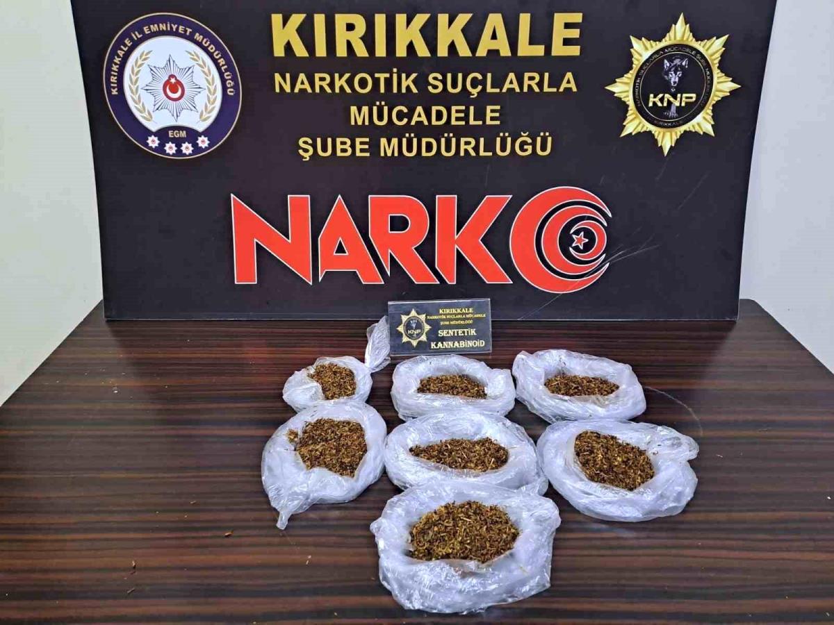 Kırıkkale'de uyuşturucu ile yakalanan 2 şahıs tutuklandı