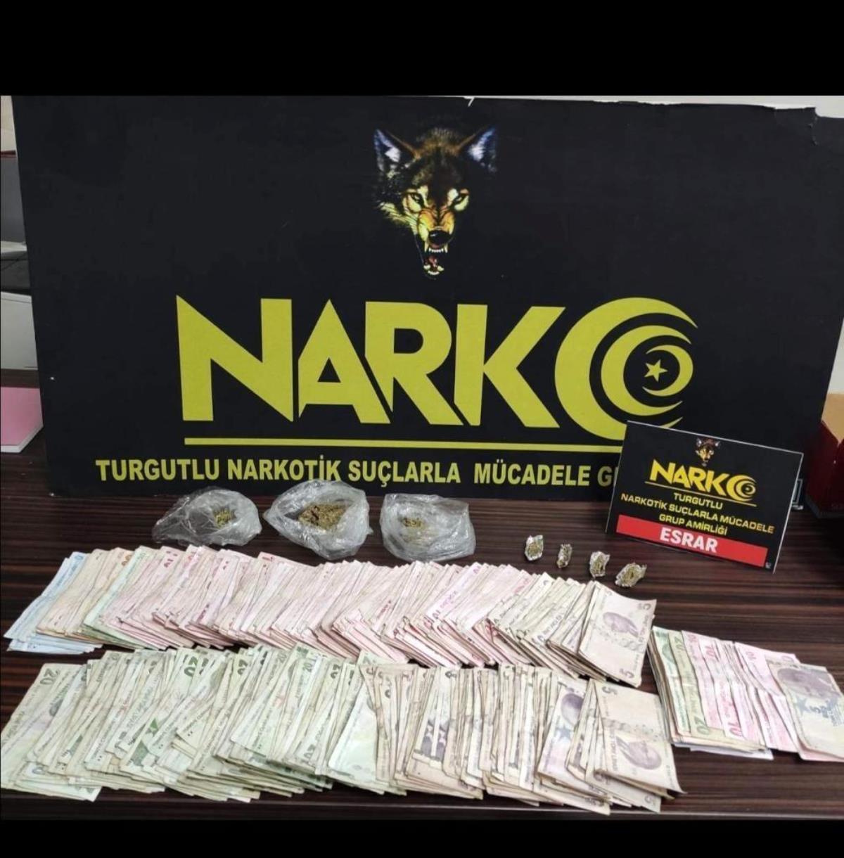 Manisa'da uyuşturucu operasyonunda 2 tutuklama