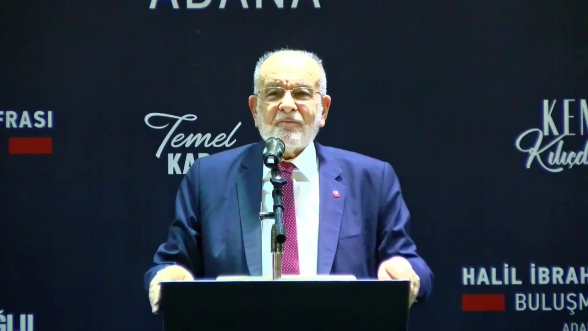 Temel Karamollaoğlu: Bu Felaket Periyodunda Tarihi Bir Seçime de Gidiyoruz.
