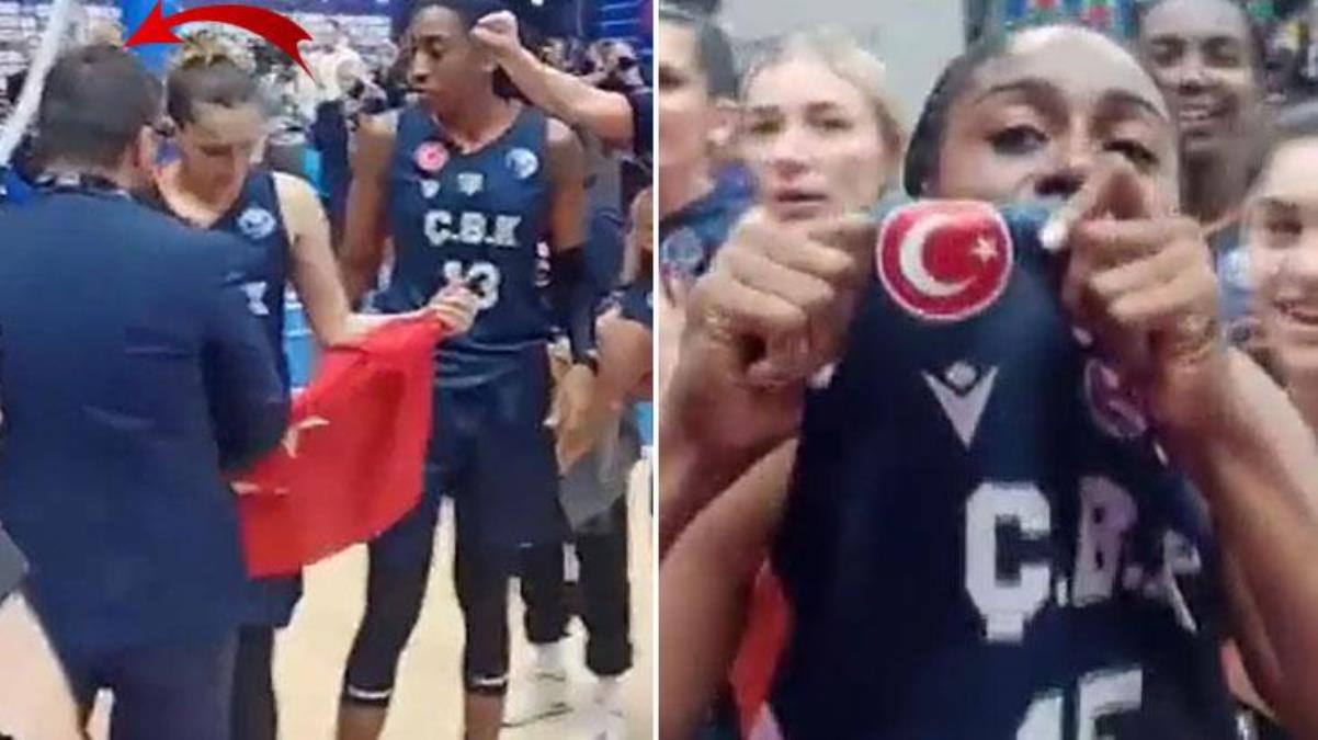 Türk bayrağı ile kutlamaya müsaade vermemişlerdi! Skandal olay sonrası FIBA sessizliğini bozdu