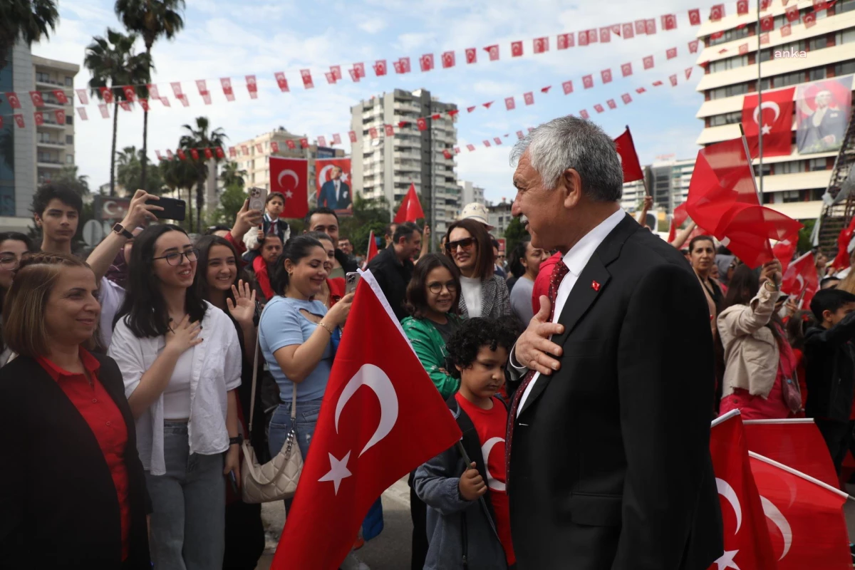 23 Nisan Ulusal Egemenlik ve Çocuk Bayramı, Adana'da Merasimlerle Kutlandı