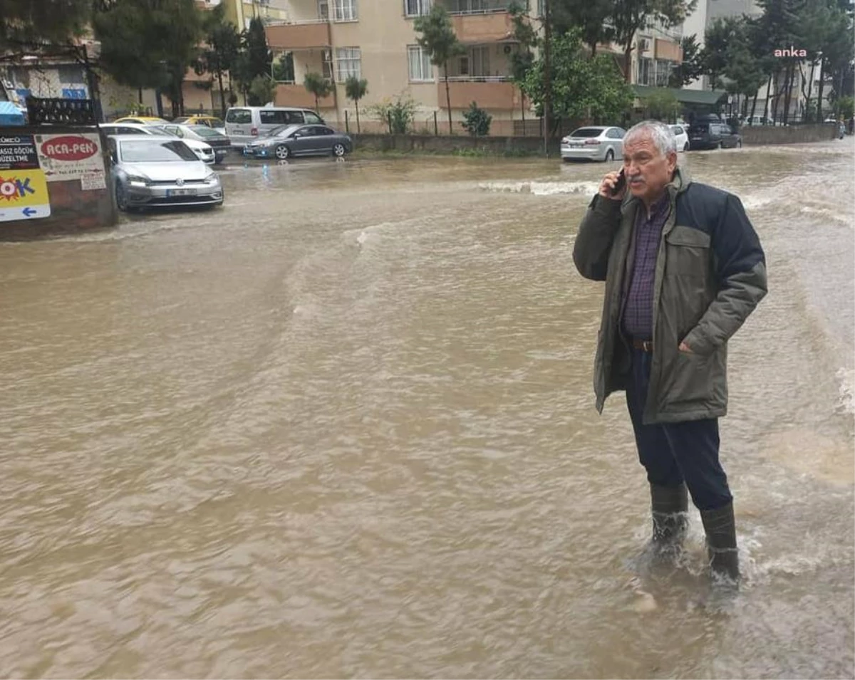 Adana'da 1 Saatte 37 Kg Yağış Düştü, Büyükşehir Belediyesi Teyakkuza Geçti