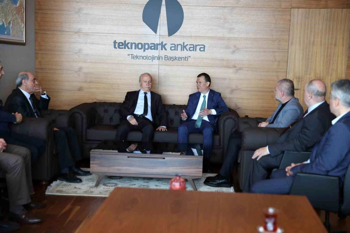 AK Parti Genel Sekreteri Şahin'den Teknopark Ankara'ya ziyaret