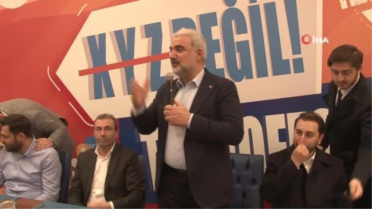 AK Parti İstanbul Vilayet Lideri Osman Nuri Kabaktepe: "Türkiye'nin gençleri de var, Türk gençleri de var' demeniz için gecemizi gündüzümüze katarak...