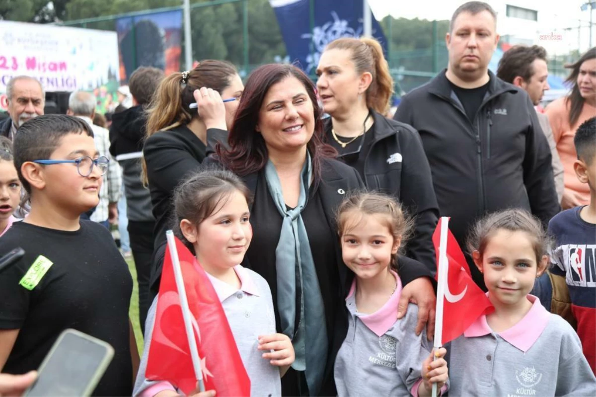 Aydın Büyükşehir Belediye Lideri Hasret Çerçioğlu, Aydın Dokumacılık Park'ta Çocuklarla ve Aileleriyle Buluştu