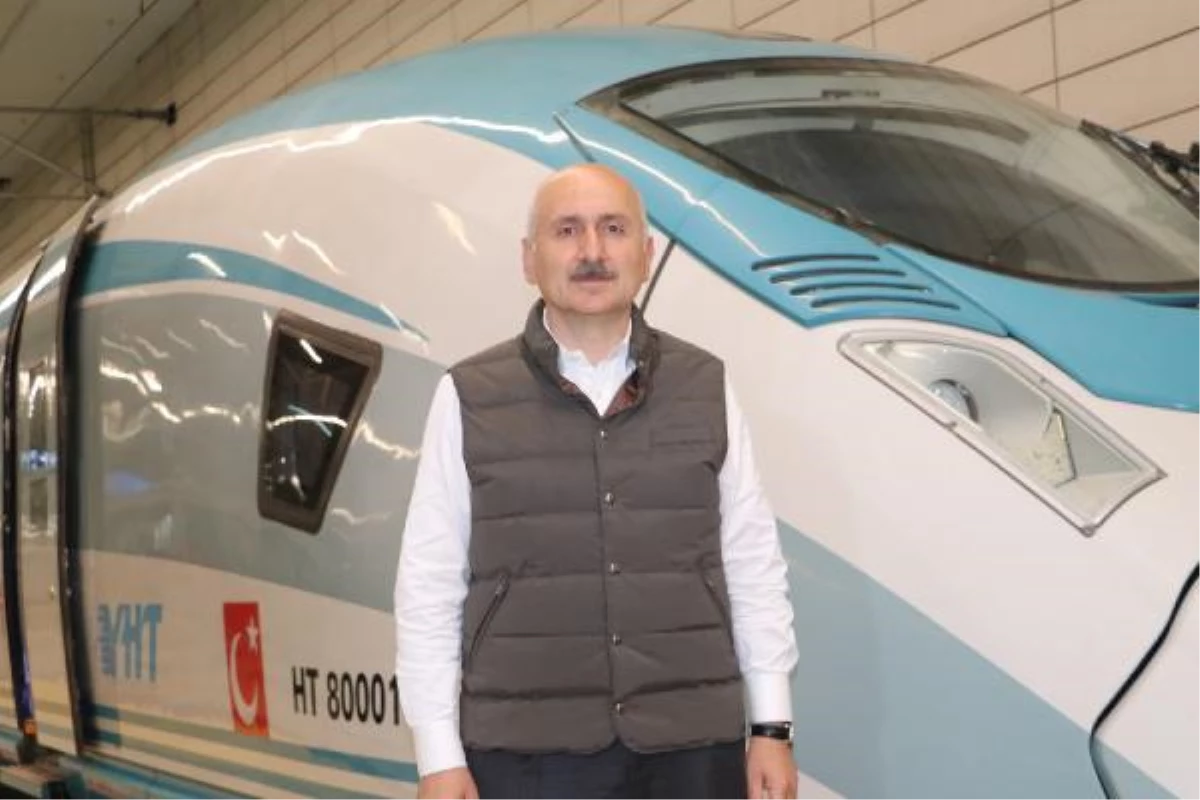 Bakan Karaismailoğlu: Yarın, Ankara-Sivas Süratli Tren Çizgisi'ni açıyoruz