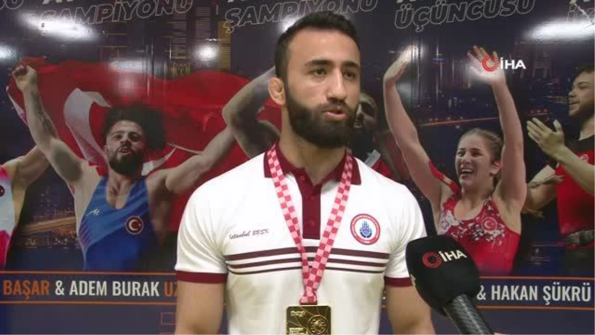 Burhan Akbudak: "Dünya şampiyonasında da amacım altın madalya"