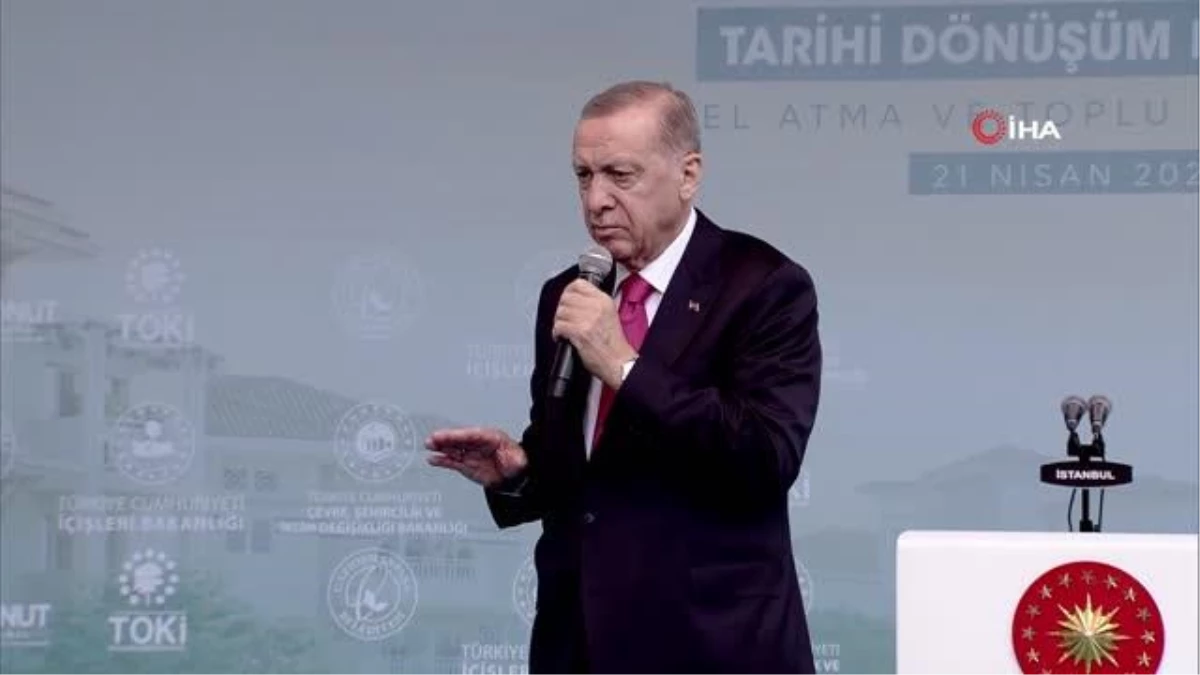 Cumhurbaşkanı Erdoğan: "14 Mayıs onların siyasi mefta olmaya hazırlandıkları dönem"