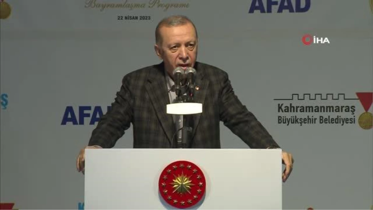 Cumhurbaşkanı Erdoğan: "Depremin 75'inci gününde 105 binin üzerinde kalıcı konutun üretim sürecine start verdik"