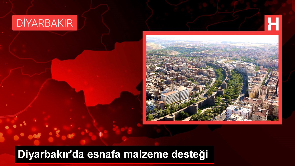 Diyarbakır'da esnafa gereç takviyesi