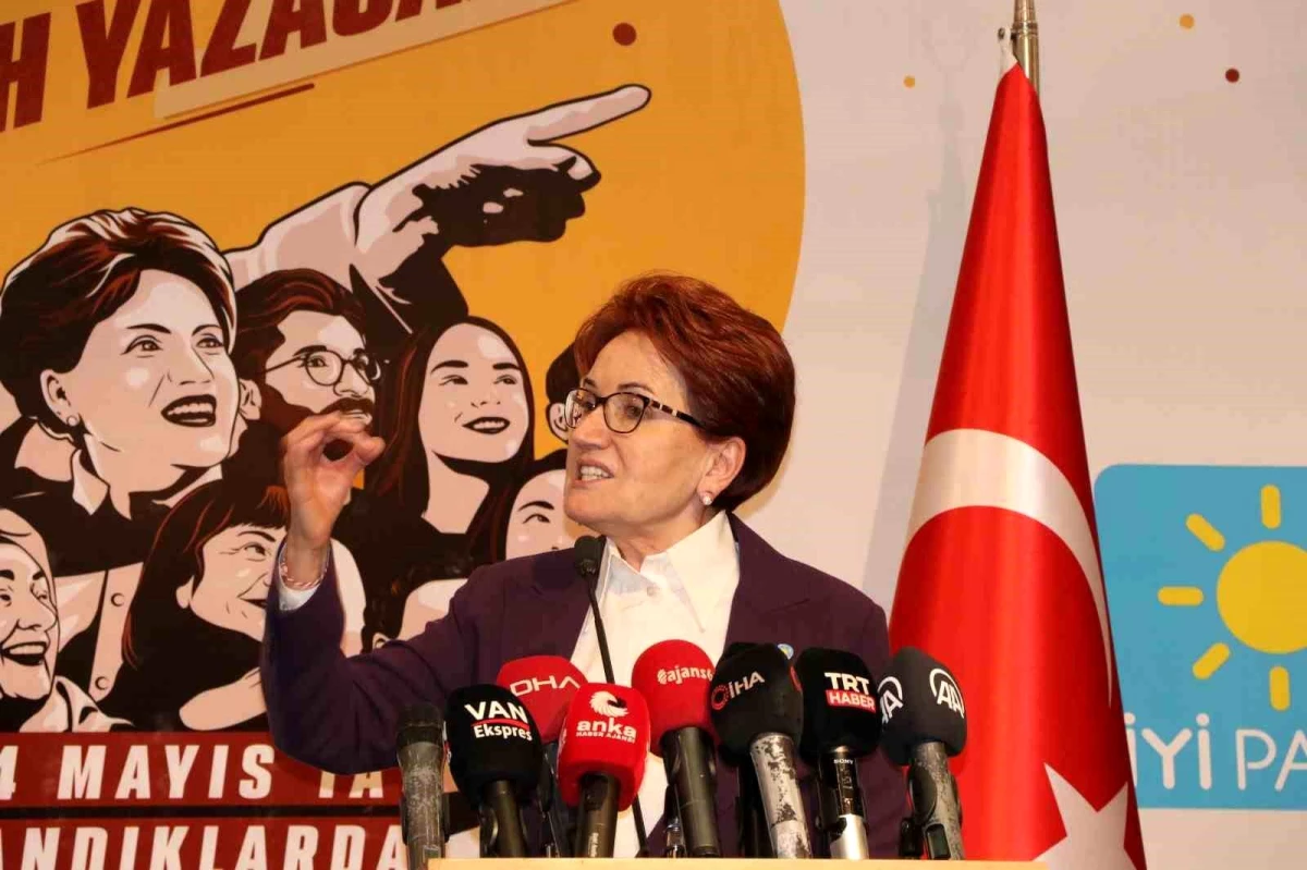 DÜZGÜN Parti Genel Lideri Akşener: "Seçmeni velinimet görürüm"